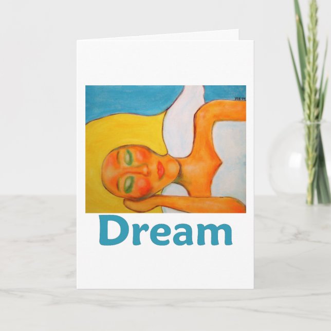 Cartes Pour Fêtes Annuelles Dream Angel Art Holiday Salutation (Devant)