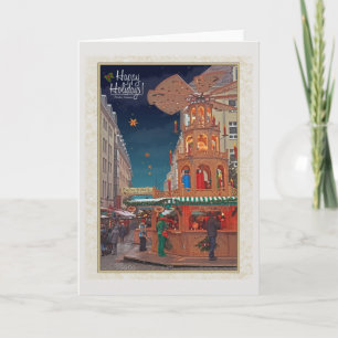 Cartes Pour Fêtes Annuelles Dresde - Weihnachtspyramide - HH W