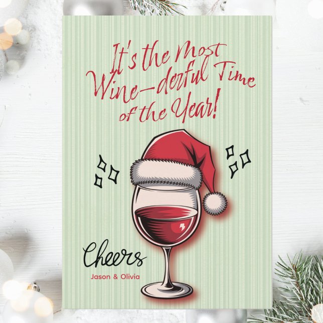 Cartes Pour Fêtes Annuelles Drôle (Spread cheer with this funny holiday card – perfect for laughs, smiles, and festive greetings!)
