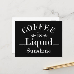 Cartes Pour Fêtes Annuelles Drôle buveur de café citations