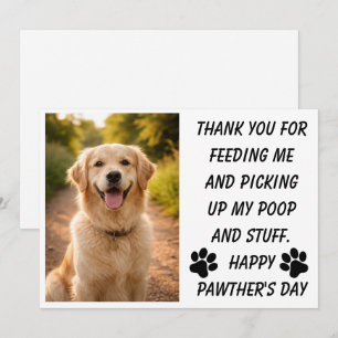 Cartes Pour Fêtes Annuelles Drôle de papa d'animal pour la fête des pères   Ch