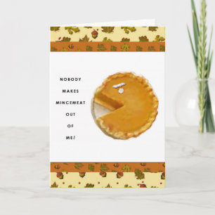 Cartes Pour Fêtes Annuelles Drôle de Thanksgiving