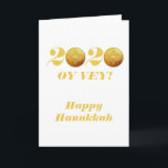 Cartes Pour Fêtes Annuelles Drôle Hanoukka Oy Vey 2020 Gelt Coin<br><div class="desc">Ce design a été créé à partir de ma peinture acrylique fluide unique. Il peut être personnalisé en cliquant sur le bouton personnaliser et en modifiant le nom, les initiales ou les mots. Vous pouvez également modifier la couleur et le style du texte ou supprimer le texte d'une conception d'image...</div>