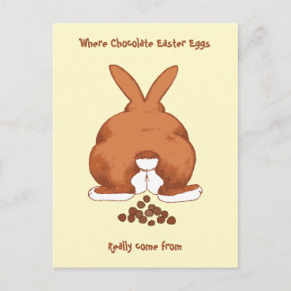 Cartes Pour Fêtes Annuelles Drôle Lapin de Pâques tordu © Sandy Long