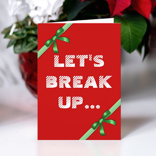 Cartes Pour Fêtes Annuelles Drôle Noël pain d'épices biscuit plaisanterie (Créateur téléchargé)