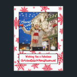Cartes Pour Fêtes Annuelles Drôle Politiquement Correct Tout Compris Saisonnie<br><div class="desc">Cette carte postale de vacances fantaisiste couvrira toutes les éventualités ! La légende se lit comme suit : Je vous souhaite un NoëlHanoukaKwanzaa fabuleux ! - fusionnant Noël, Solstice, Hanouka et Kwanzaa en un mot délicieusement fantaisiste. Il y a de l'espace pour télécharger une photo sur un fond fantaisiste avec...</div>