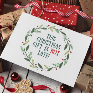 Cartes Pour Fêtes Annuelles Drôle Procrastination Familiale Anéantie Noël