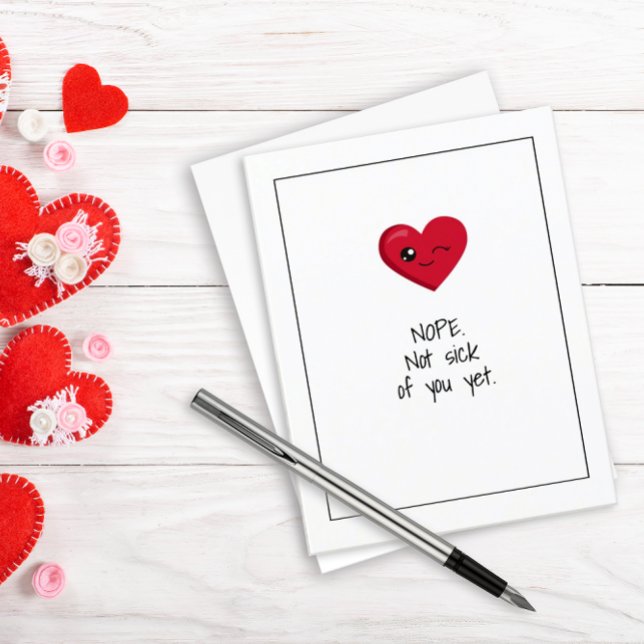 Cartes Pour Fêtes Annuelles Drôle Saint-Valentin (Créateur téléchargé)