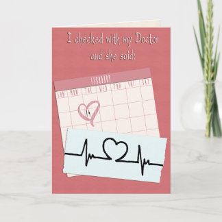 Cartes Pour Fêtes Annuelles Drôle Valentine Mon Docteur Dit... v2