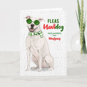 Cartes Pour Fêtes Annuelles Du Chien Blanc Chien Chien Chien Chien Chien Chien