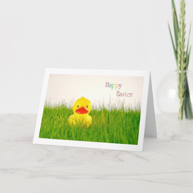 Cartes Pour Fêtes Annuelles Duck (Devant)
