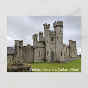 Cartes Pour Fêtes Annuelles Duckett's Grove Mansion ruines, Co. Carlow, Irland