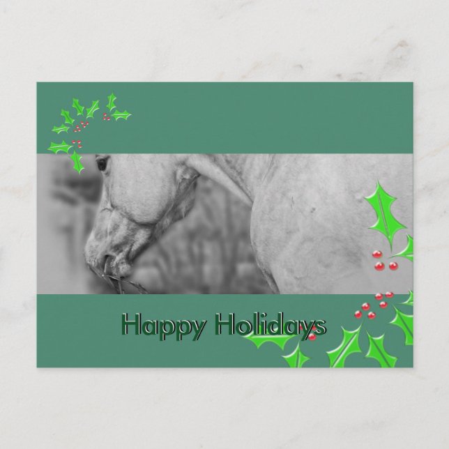 Cartes Pour Fêtes Annuelles Dun Dapples Légèrement (Noël) (Devant)