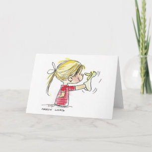 Cartes Pour Fêtes Annuelles EAS-010 Marionnette de Pâques