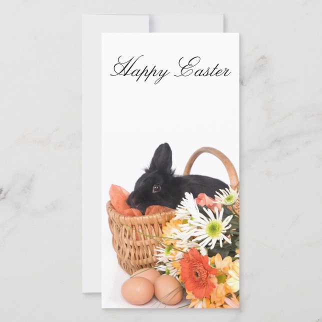 Cartes Pour Fêtes Annuelles Easter Bunny (Devant)