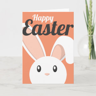 Cartes Pour Fêtes Annuelles Easter Bunny peeping