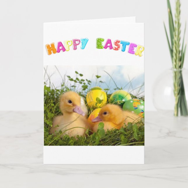 CARTES POUR FÊTES ANNUELLES ***EASTER*** ET ***SPRINGTIME** SOUHAITS (Devant)