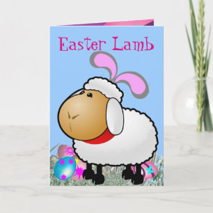 Cartes Pour Fêtes Annuelles Easter Lamb