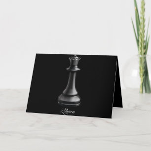 Cartes Pour Fêtes Annuelles Échecs de la reine OEuvre d'Halloween Costume d'éc