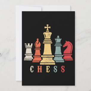 Cartes Pour Fêtes Annuelles Échecs Jeu d'échecs - Cadeau de mat de contrôle