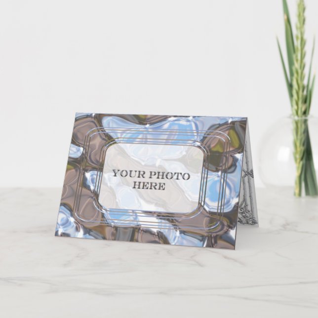 Cartes Pour Fêtes Annuelles Eclectique photo encadrée personnalisable (Devant)