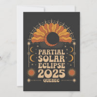 Éclipse solaire partielle 2025 Québec Canada