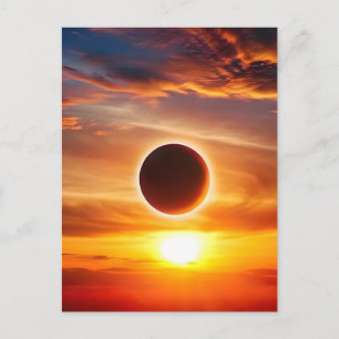 Cartes Pour Fêtes Annuelles éclipse solaire totale du 12 août 2026 groenland 