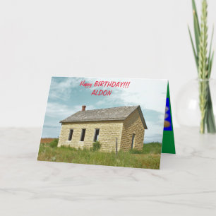 Cartes Pour Fêtes Annuelles École de l'ancien calcaire du Kansas