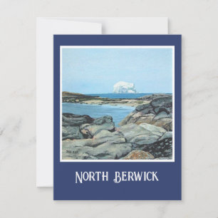 Cartes Pour Fêtes Annuelles Écosse North Berwick beaux-arts peinture à l'huile