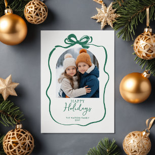 Cartes Pour Fêtes Annuelles Écran vert Noël 4 Photo à main