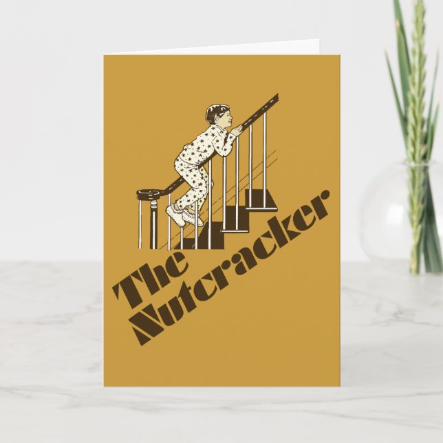 Cartes Pour Fêtes Annuelles Écrous criqués - une tradition de Noël ! (Devant)