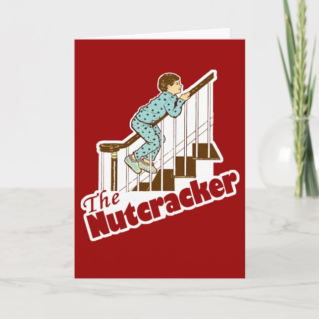 Cartes Pour Fêtes Annuelles Écrous criqués une tradition de Noël (Devant)