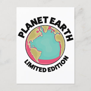Cartes Pour Fêtes Annuelles Édition limitée Planet Earth
