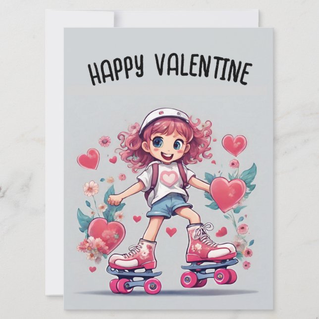 CARTES POUR FÊTES ANNUELLES ÉDITION SAINT-VALENTIN  (Devant)