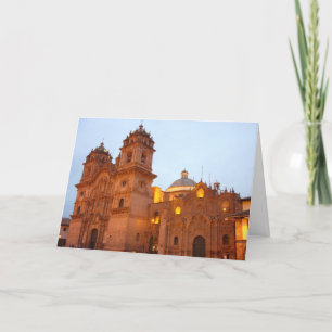 Cartes Pour Fêtes Annuelles église de cusco