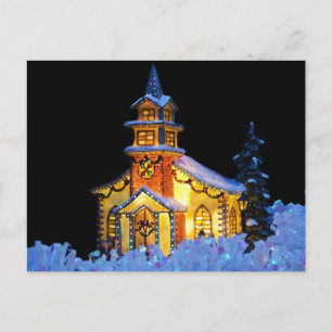 Cartes Pour Fêtes Annuelles Église de Noël