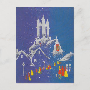 Cartes Pour Fêtes Annuelles Église de Noël