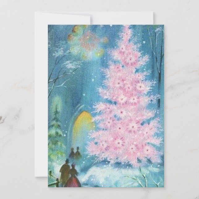 Cartes Pour Fêtes Annuelles Église de Noël (Devant)