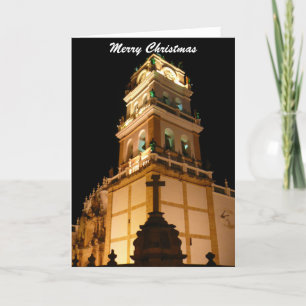 Cartes Pour Fêtes Annuelles église de sucre noël