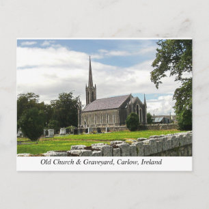 Cartes Pour Fêtes Annuelles Église et cimetière de Killeshin, près de Carlow, 