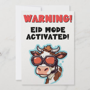 Cartes Pour Fêtes Annuelles Eid Adha drôle mème Happy Eid !