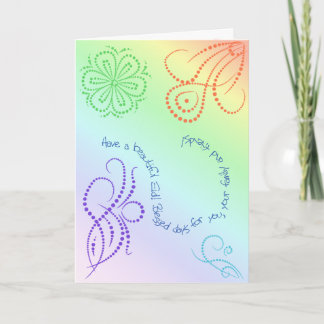Cartes Pour Fêtes Annuelles Eid bénie - Que l'Eid vous soit bénie !
