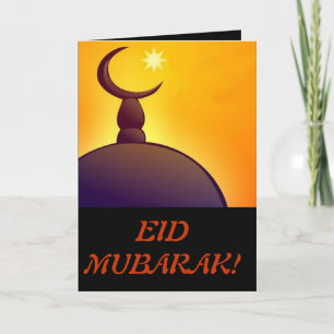 Cartes Pour Fêtes Annuelles Eid Mubarak - EID heureux - vacances musulmanes