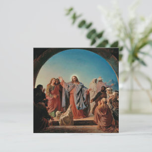 Cartes Pour Fêtes Annuelles Ekman - Jésus Wakes Lazarus