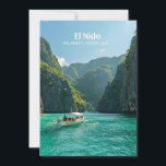 Cartes Pour Fêtes Annuelles El Nido : Le joyau caché de Palawan<br><div class="desc">El Nido : Le joyau caché de Palawan</div>