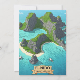 Cartes Pour Fêtes Annuelles El Nido : Le joyau caché de Palawan