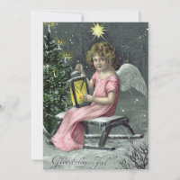 Élégant Angel Vintage et Noël Arbre de Noël