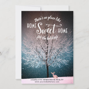Cartes Pour Fêtes Annuelles Élégant Arbre Maison Sweet Home Noël