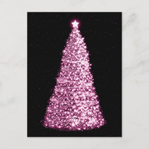 Cartes Pour Fêtes Annuelles Élégant Arbres de Noël Or rose