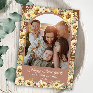 Cartes Pour Fêtes Annuelles Élégant automne Bon thanksgiving photo
